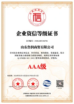 enterprise credit rating certificate