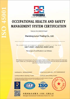 occupational health and safety management system certification english