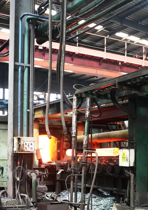 Steel Billet Reheating Furnace Smelting and Continuous Rolling Operation