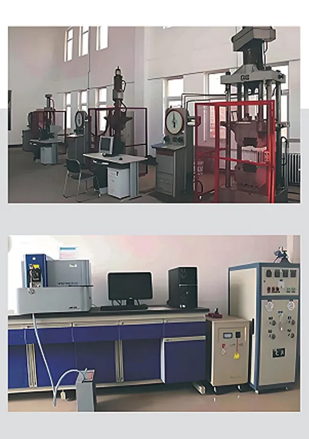 Steel Material Mechanical Performance Testing and Element Analysis Laboratory