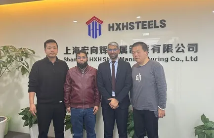 Pakistan Buyers Visited HXH Steel to Secure Carbon Steel Pipe Supply